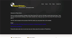 Desktop Screenshot of planedriven.com